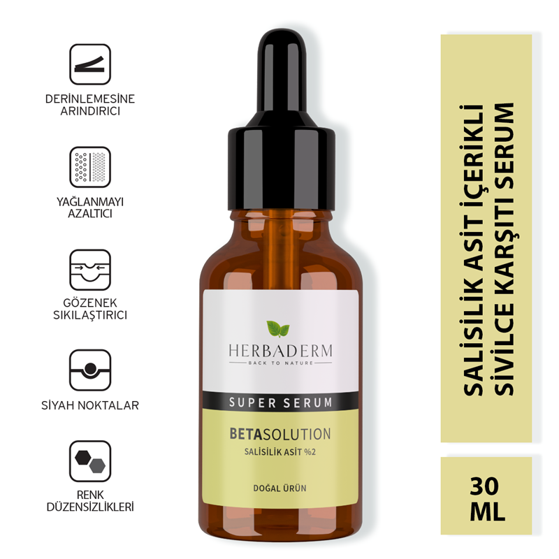 Herbaderm Superserum Salisilikasit Serum 30 Ml.