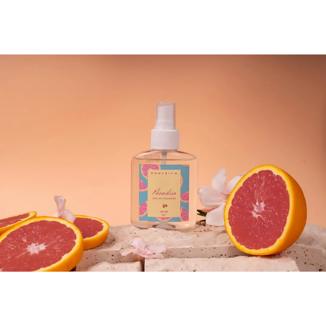 Homerium Parfümlü Sprey Kolonya 100ml Paradiso