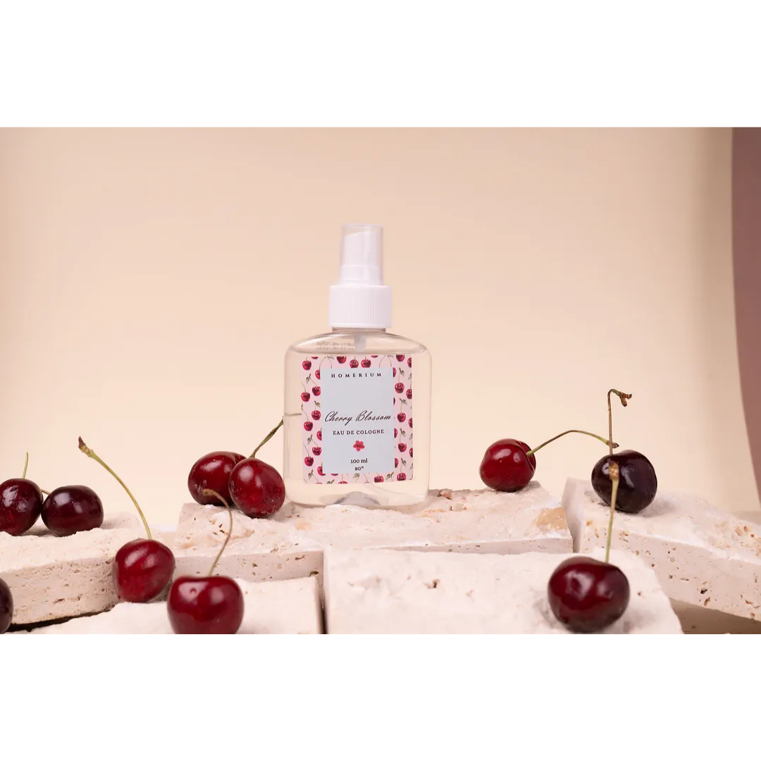 Homerium Parfümlü Sprey Kolonya 100ml Cherry Bloss