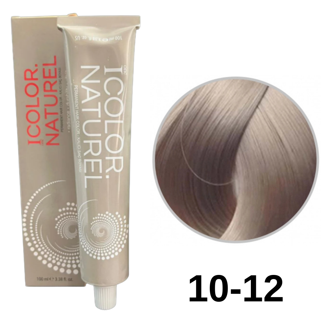 IColor Natural Tüp Boya 100ml. 10-12 Ç.A.S. Kahve