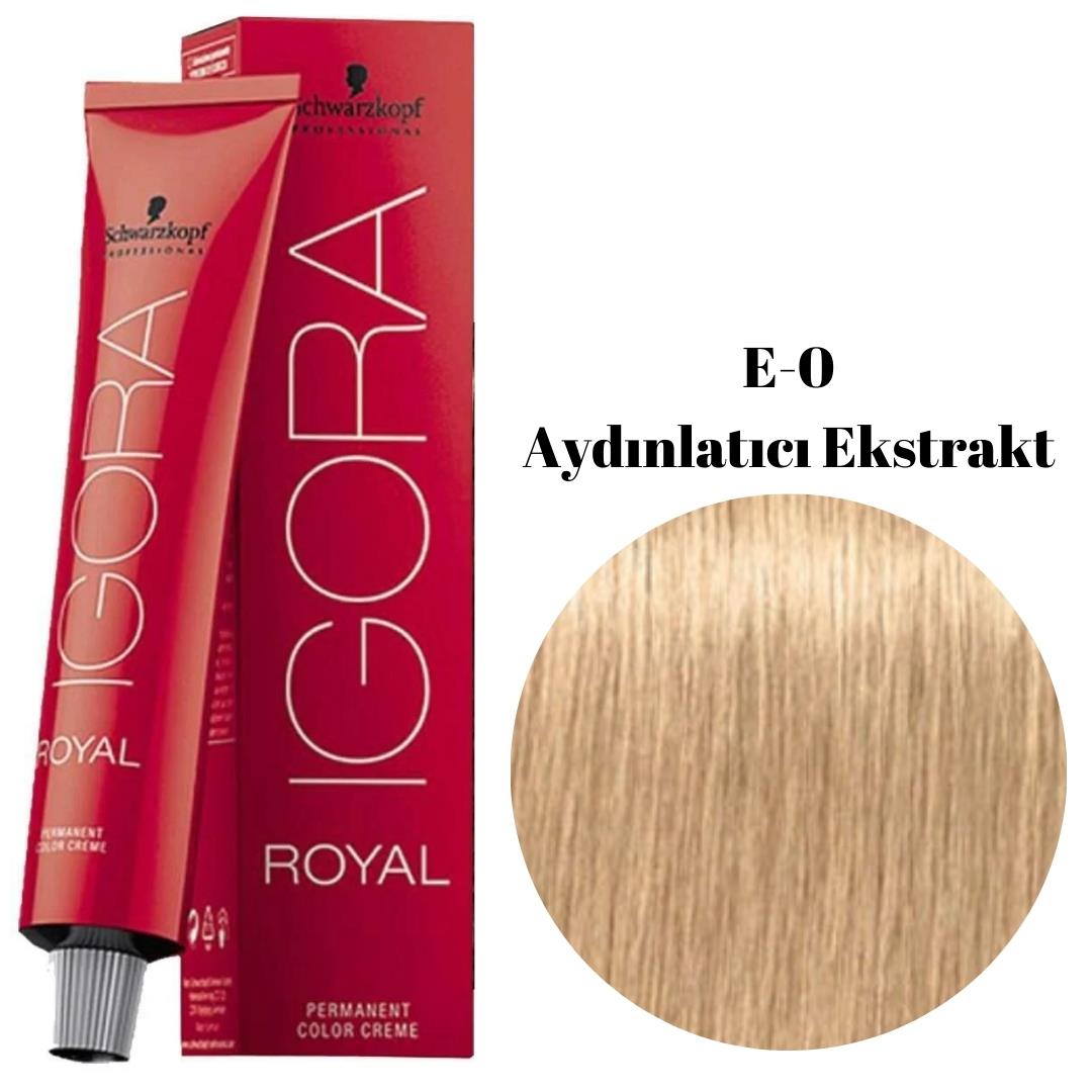 Igora Tüp Boya E-0 Özel Serı