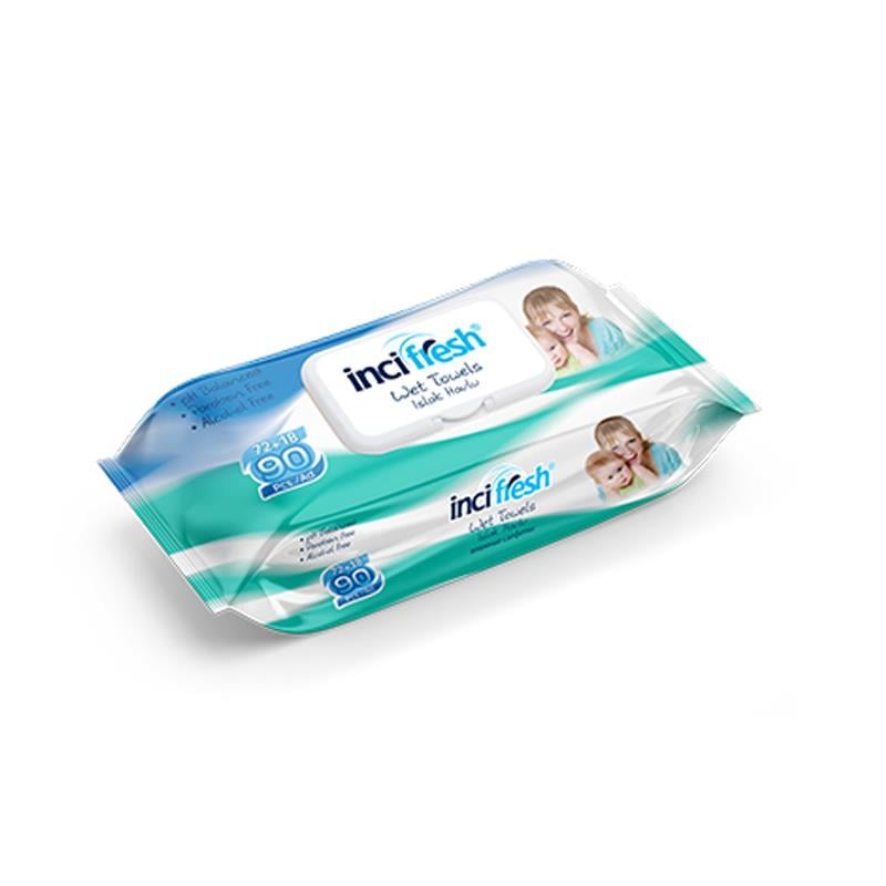 Incı Fresh Islak Mendil 90Lı