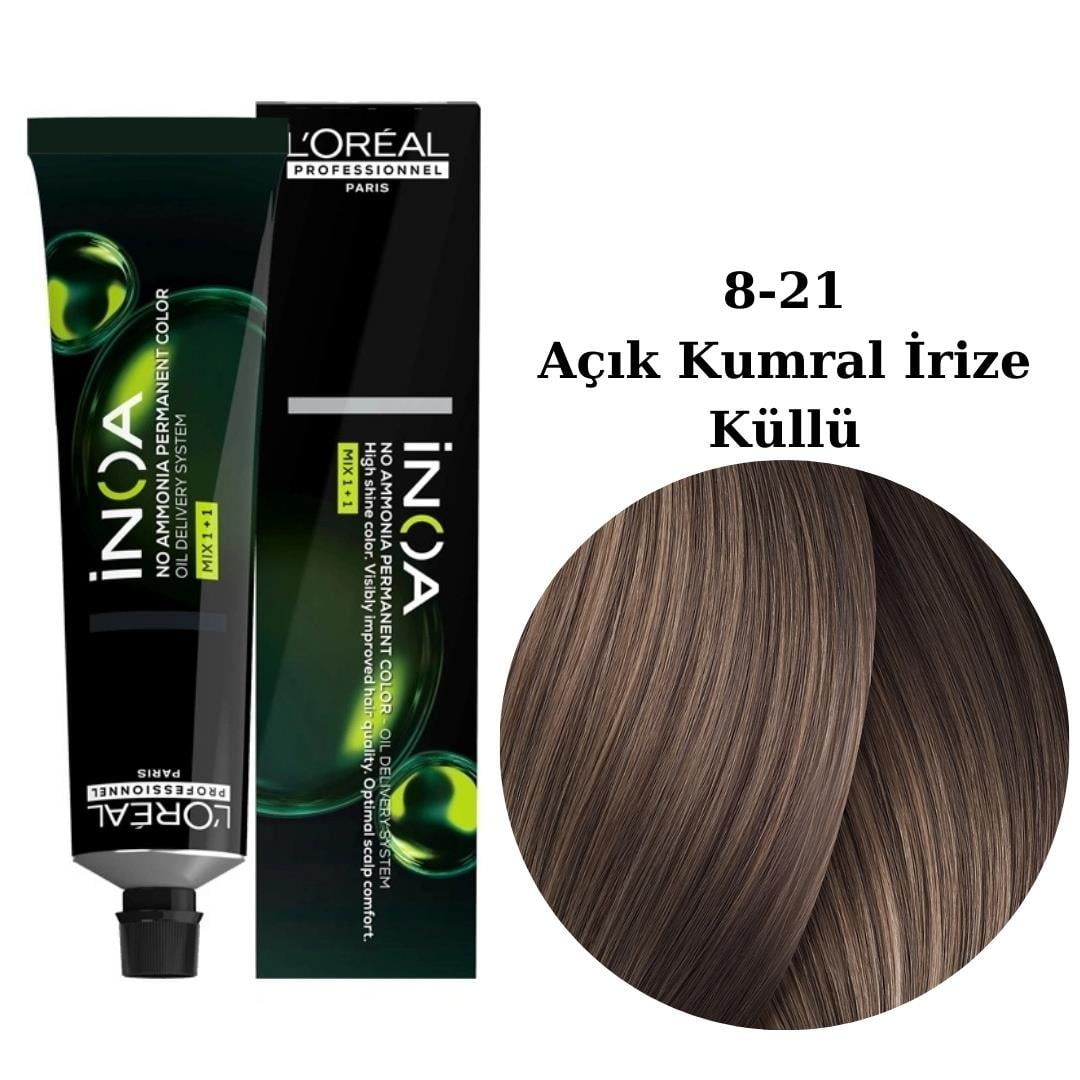 Inoa Saç Boyası 60Ml 8-21
