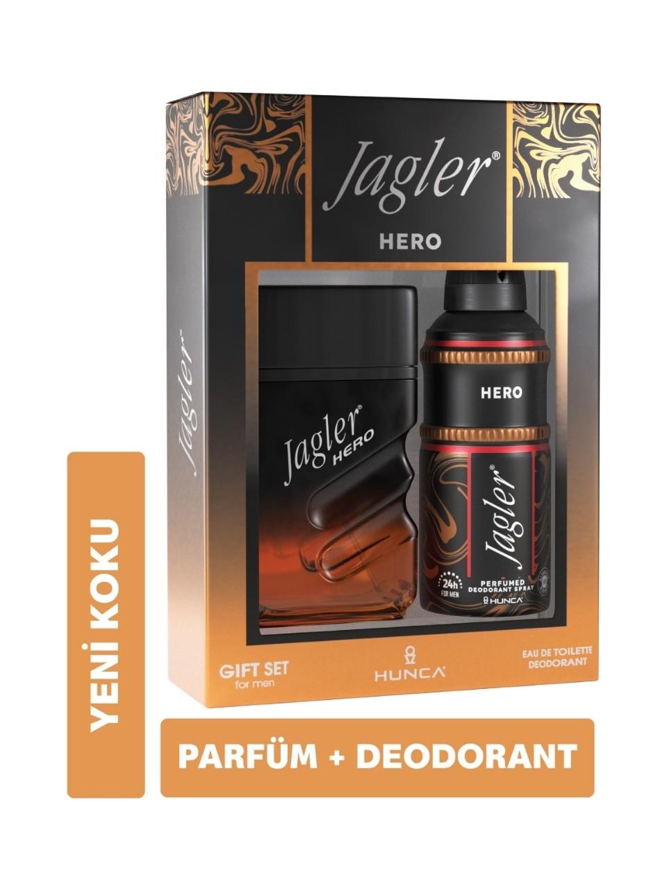 Jagler Men EDT 90ml.&Deodorant 150ml. Hero