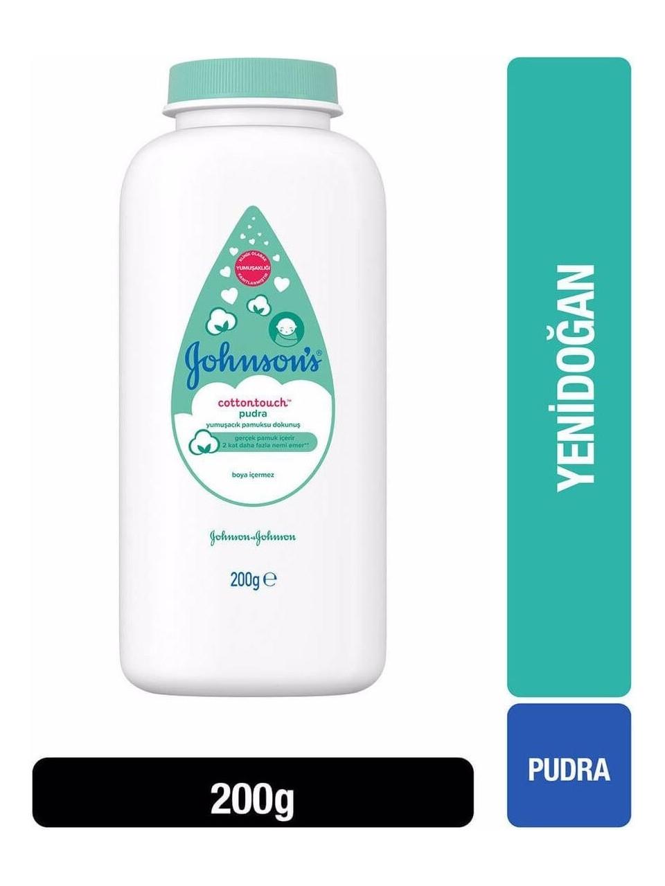 JOHNSON'S BABY COTTON TOUCH PUDRA 200 GR.