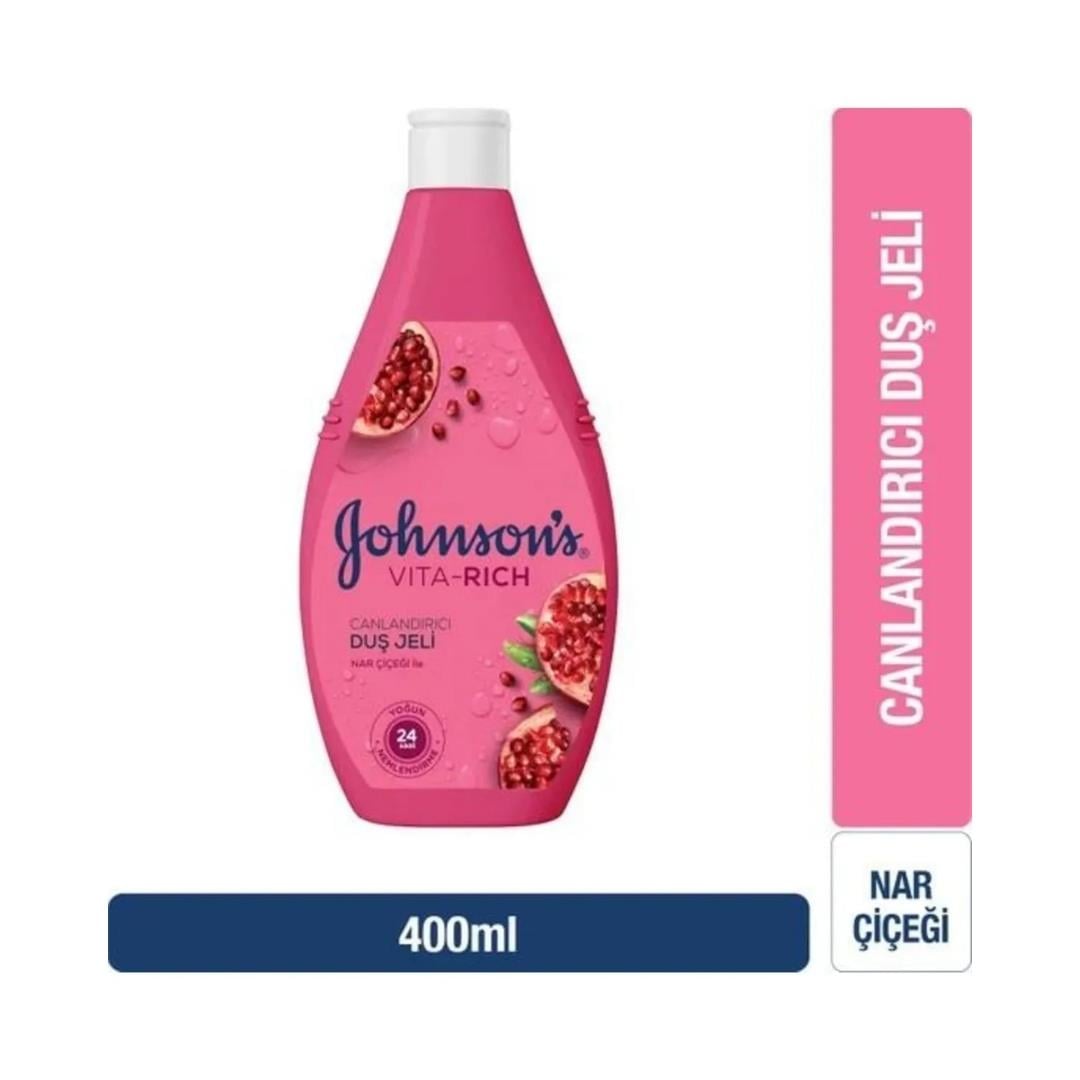Johnson'S Baby Vıta Rıch Duş Jeli 400Ml.Nar Çiçeği