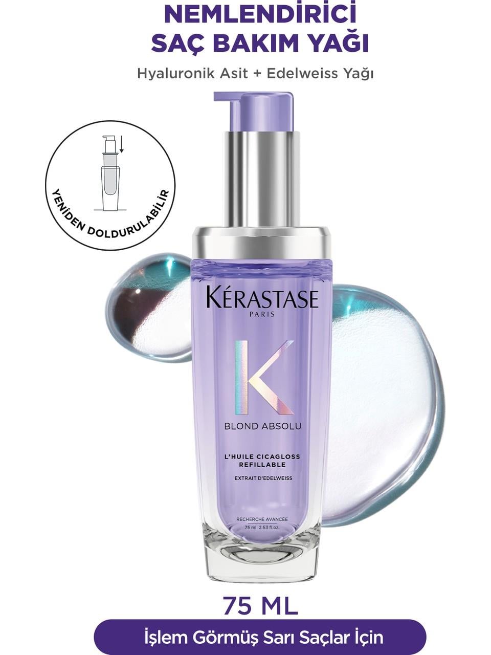 Kerastase Serum 75ml. Blond Absolu LC