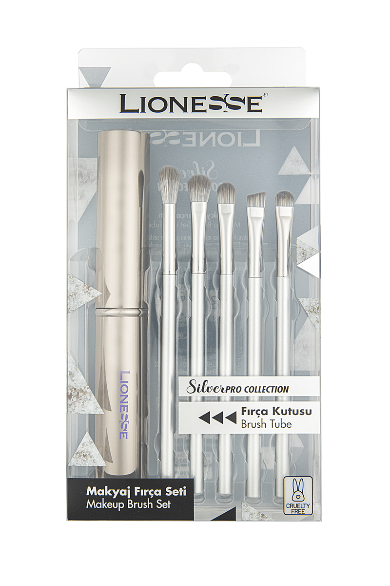 Lionesse Silver Makyaj Fırça Seti 5142