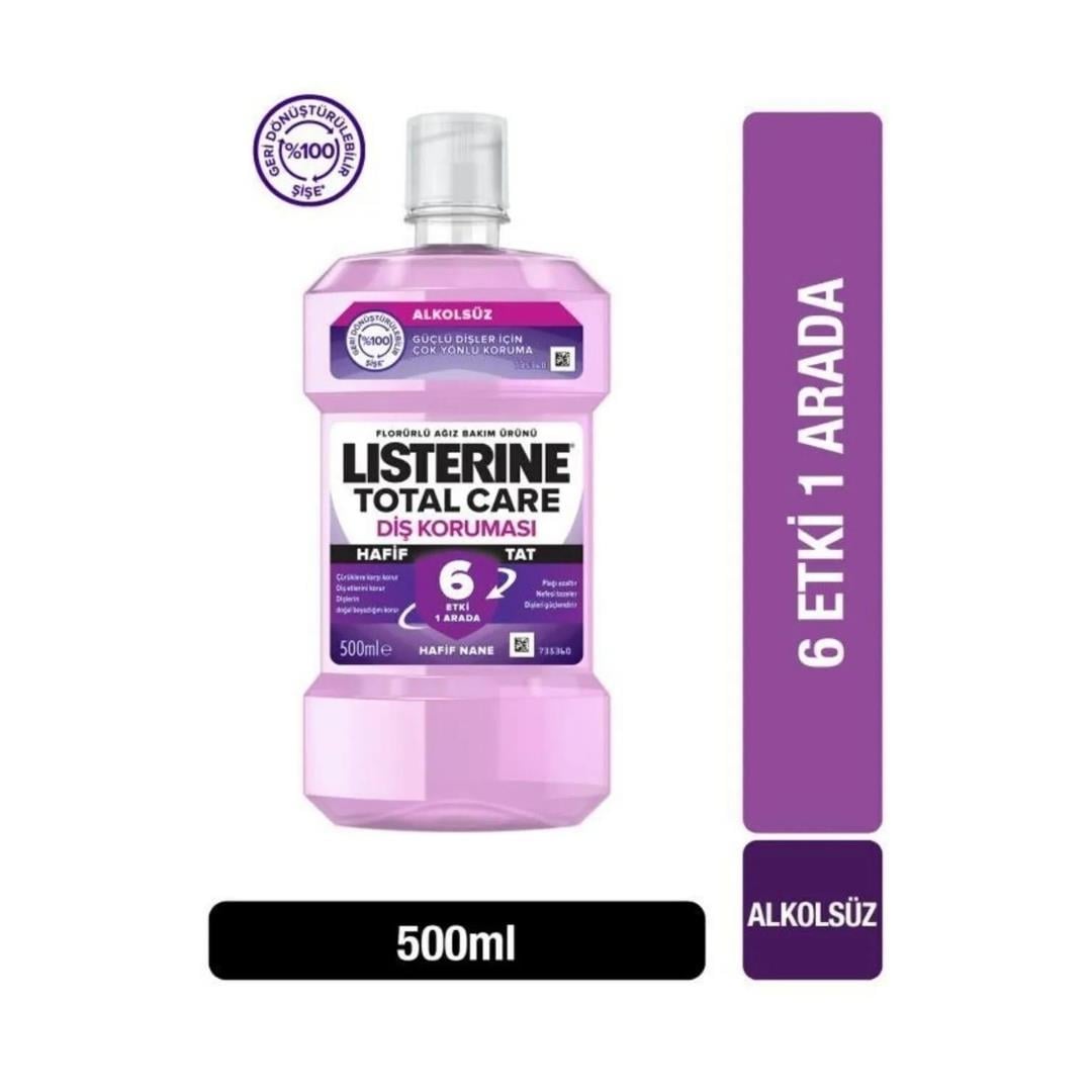 Listerine Ağız Bakım Suyu 500ml Mıld 6in1 Hafif Na
