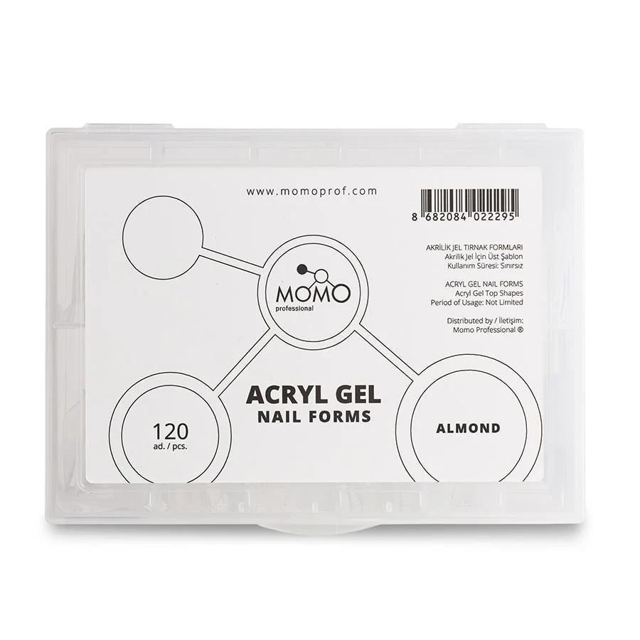 MOMO ACRYL GEL TIPS 120pcs