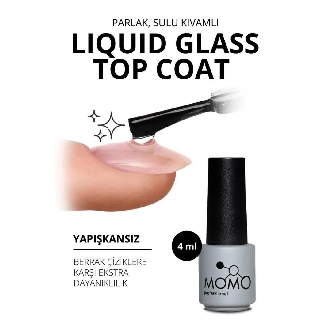 MOMO LIQUID GLASS TOP COAT 4ml.