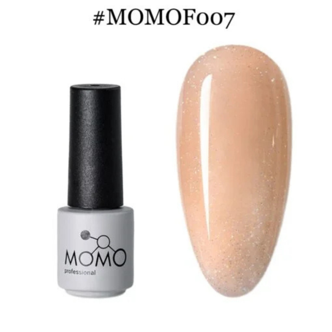 Momo Rubber French Base Coat F007 4ml. Gümüşlü