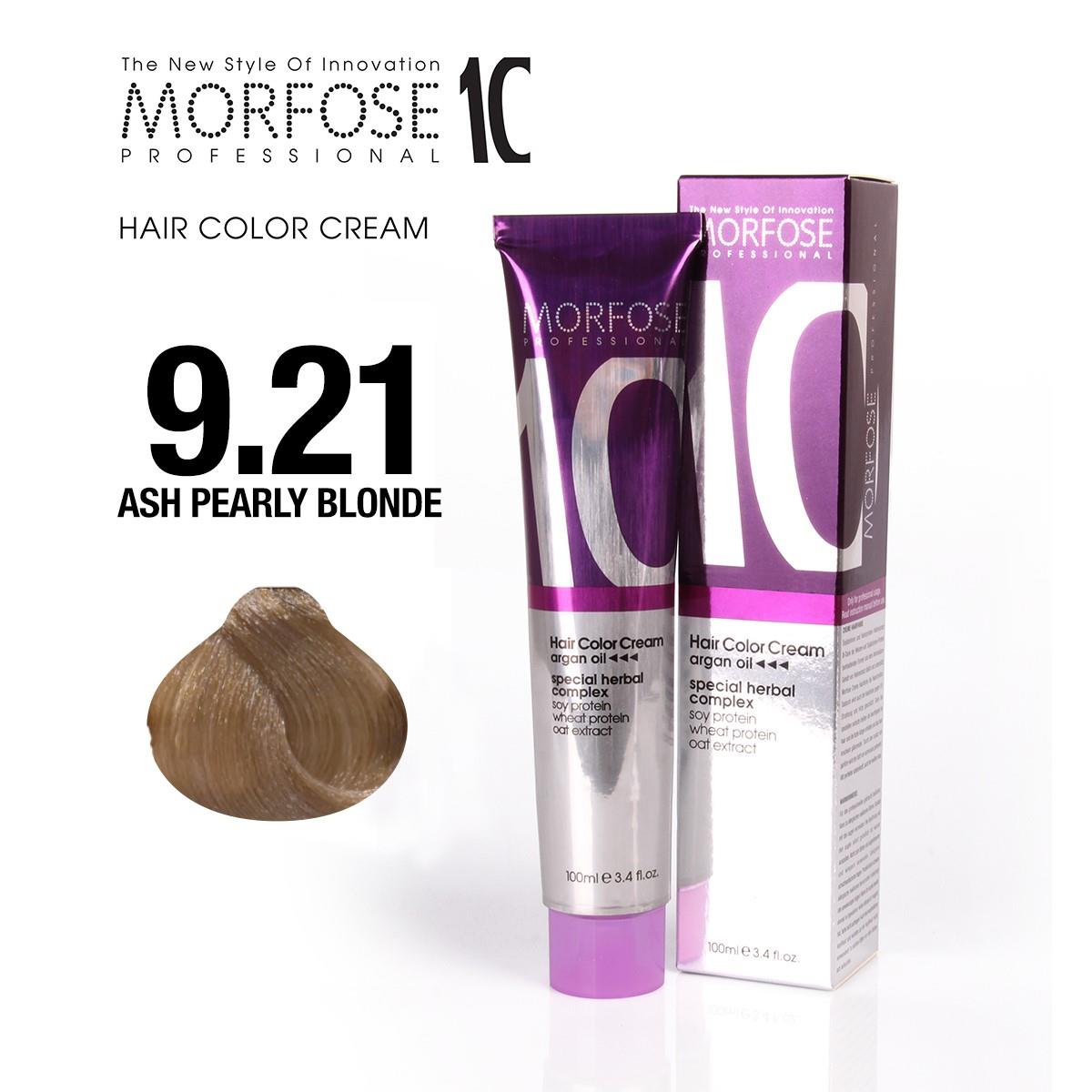 Morfose 10 Saç Boyası 9.21 Y.A.İrize Küllü 100ml.