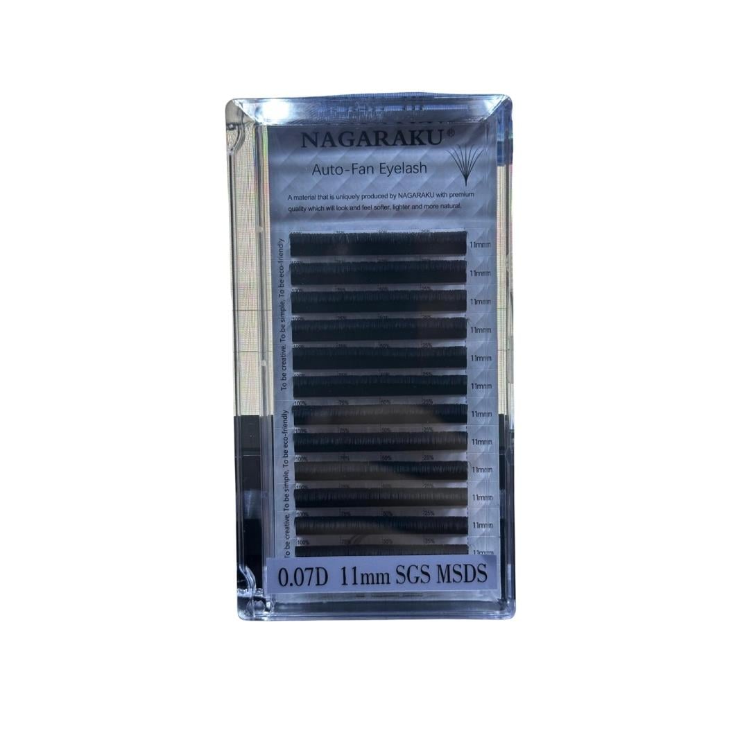 Nagaraku İpek Kirpik 0.07D 11mm SGS MSDS LJ019