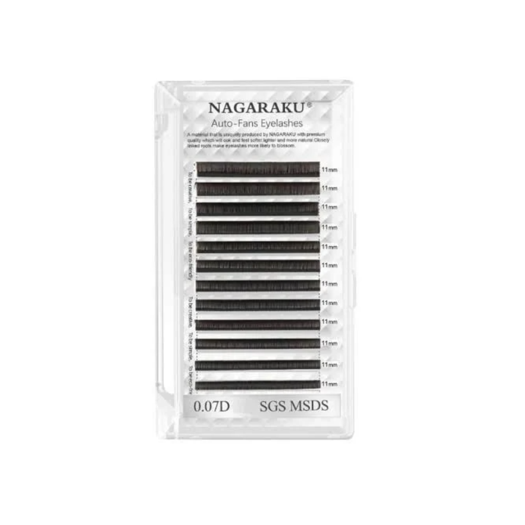 Nagaraku İpek Kirpik 11mm 0.07D WD049