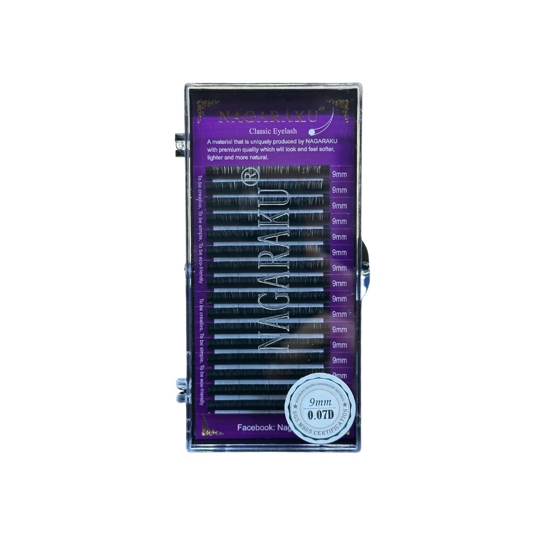 Nagaraku İpek Kirpik 9mm 0.07D WD032