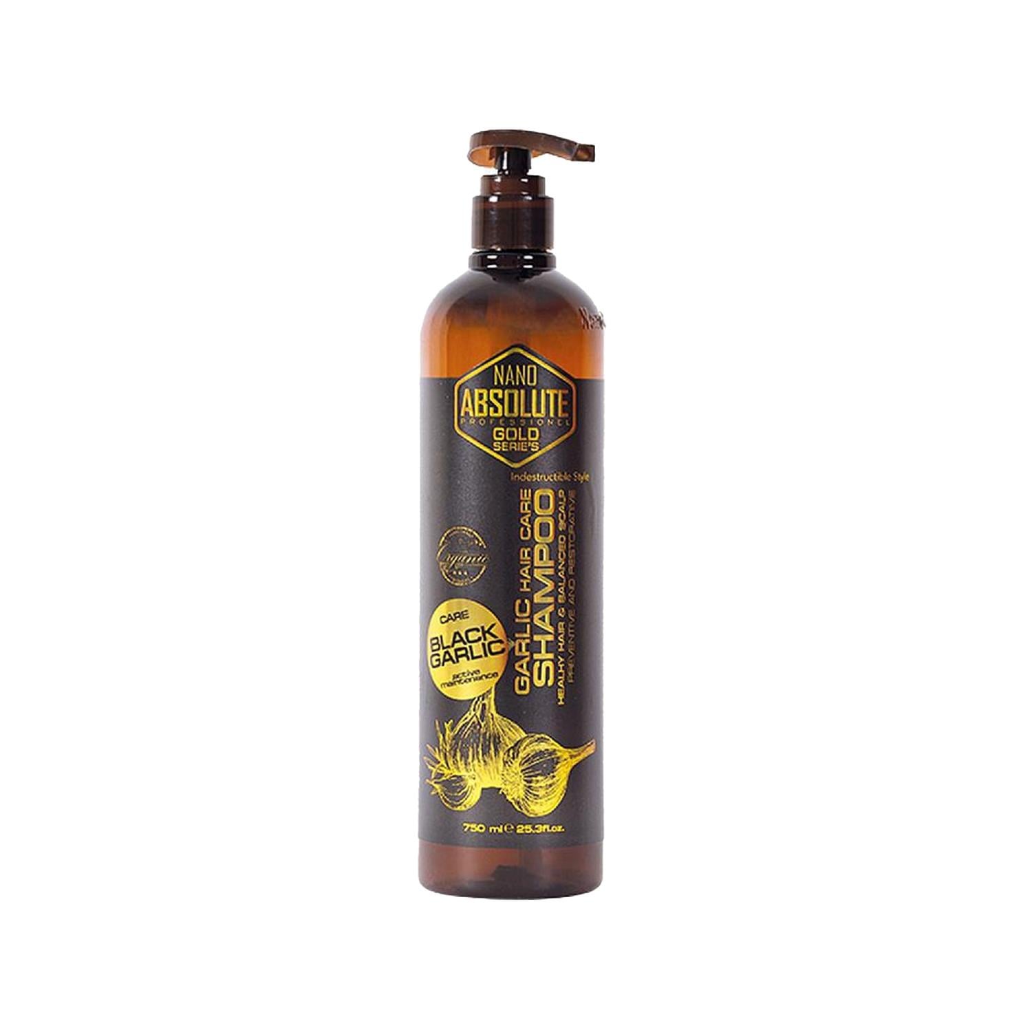 NANO ABSOLUTE ŞAMPUAN 750 ML. SİYAH SARIMSAK