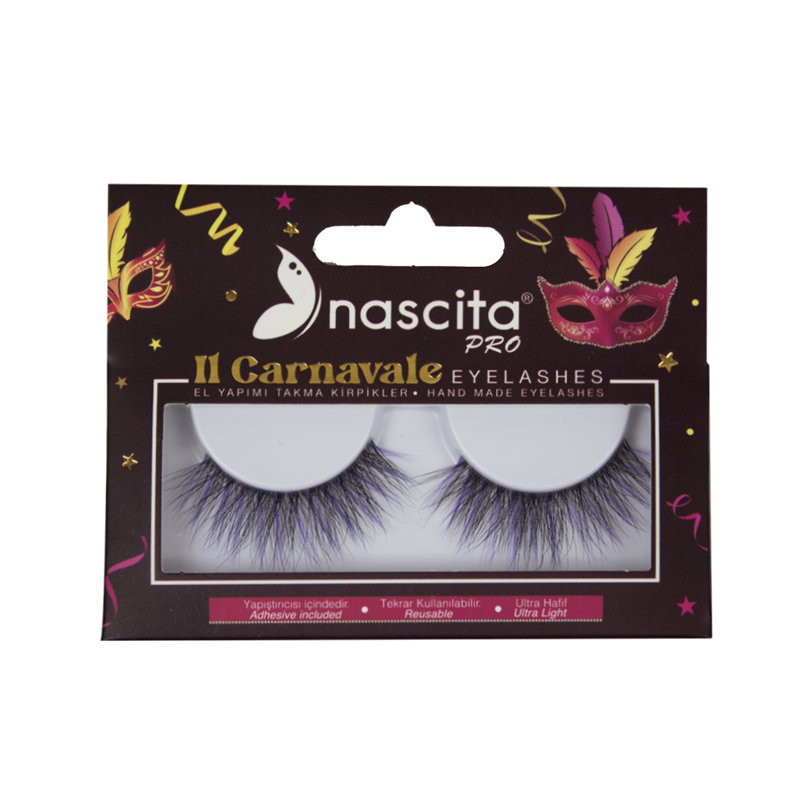 Nascıta Carnevale Renkli Takma Kirpik 00131