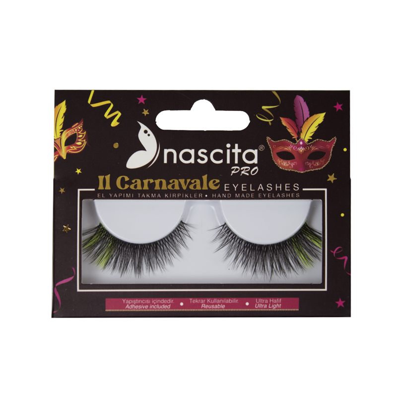 Nascıta Carnevale Renkli Takma Kirpik 00130