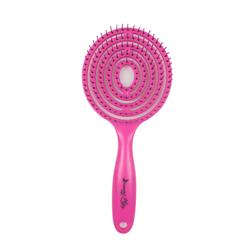 Nascıta Pro Lolipop Açma/Tarama Fırçası-11 Pembe