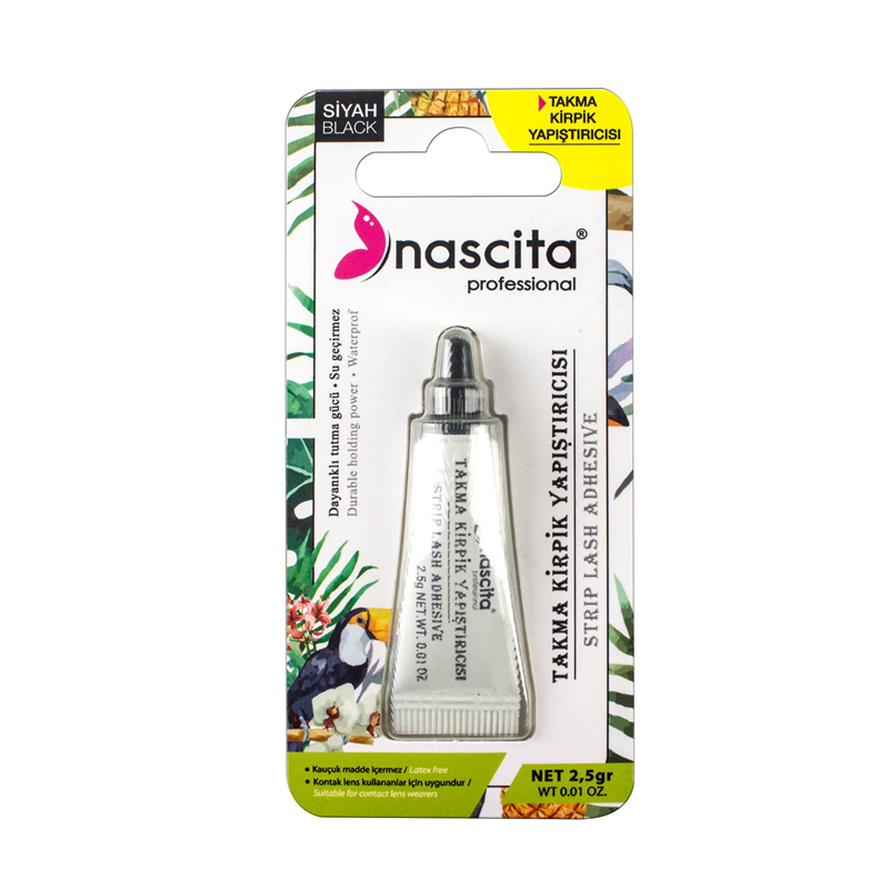 Nascita Takma Kirpik Yapıştırıcı Siyah 2,5Gr 5