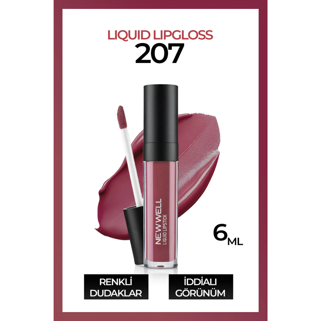 Newwell Lıquıd Lıpstıck D-207