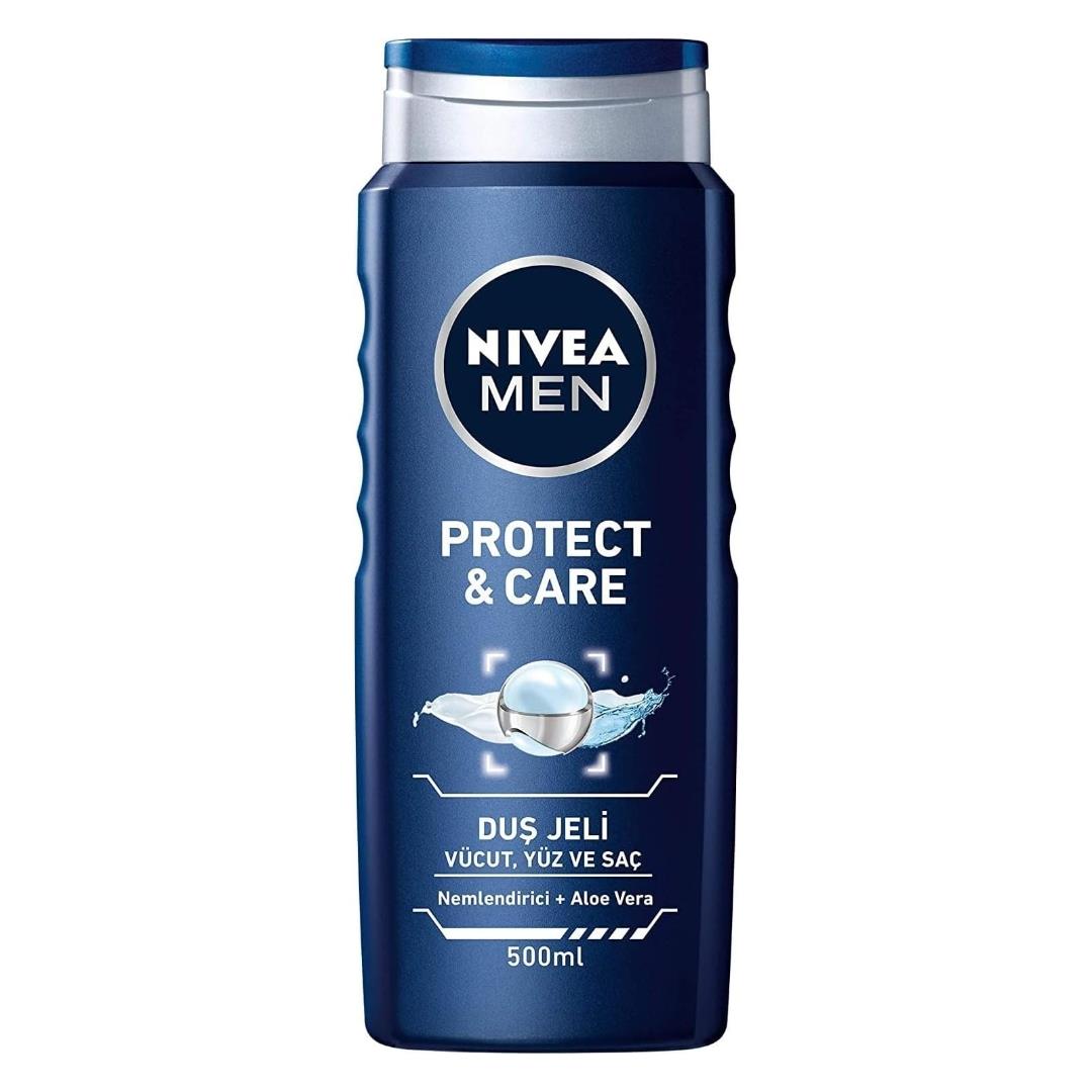 NIVEA MEN DUŞ JELİ 500ml. PROTECT&CARE 83612