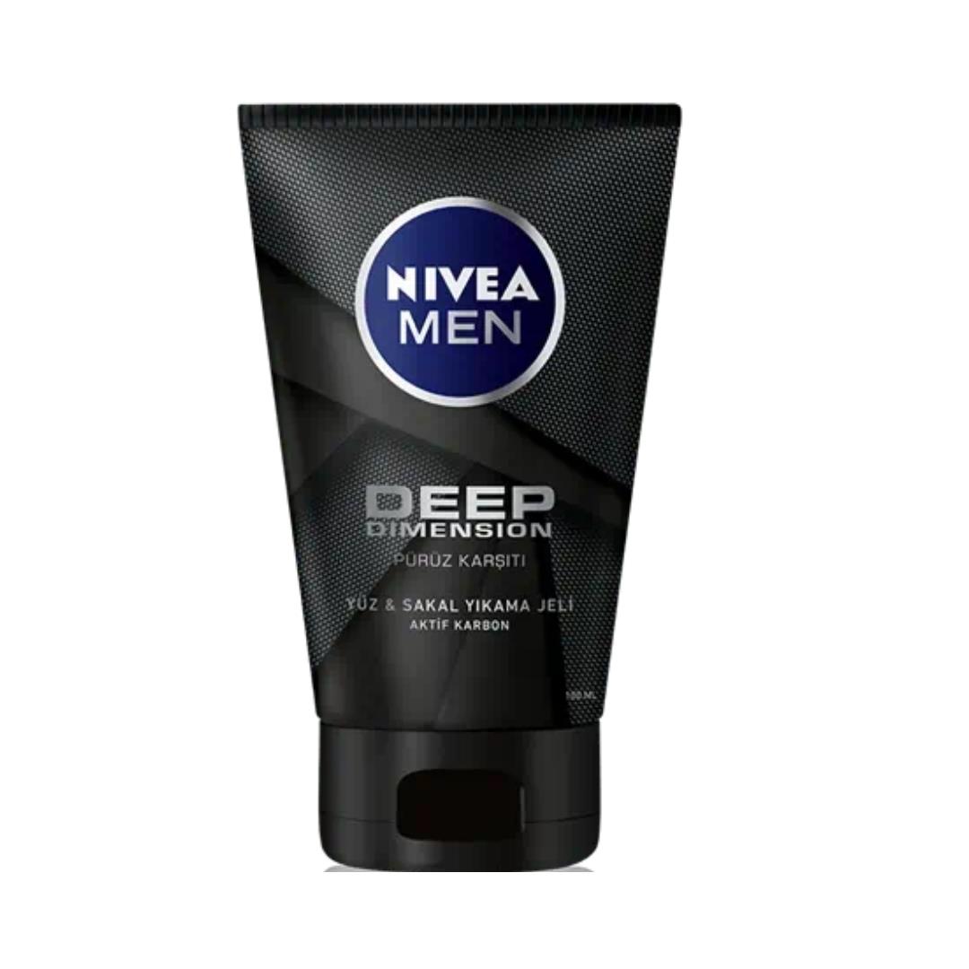 Nivea Men Yüz Jeli 100ml. Deep Dimension 81787