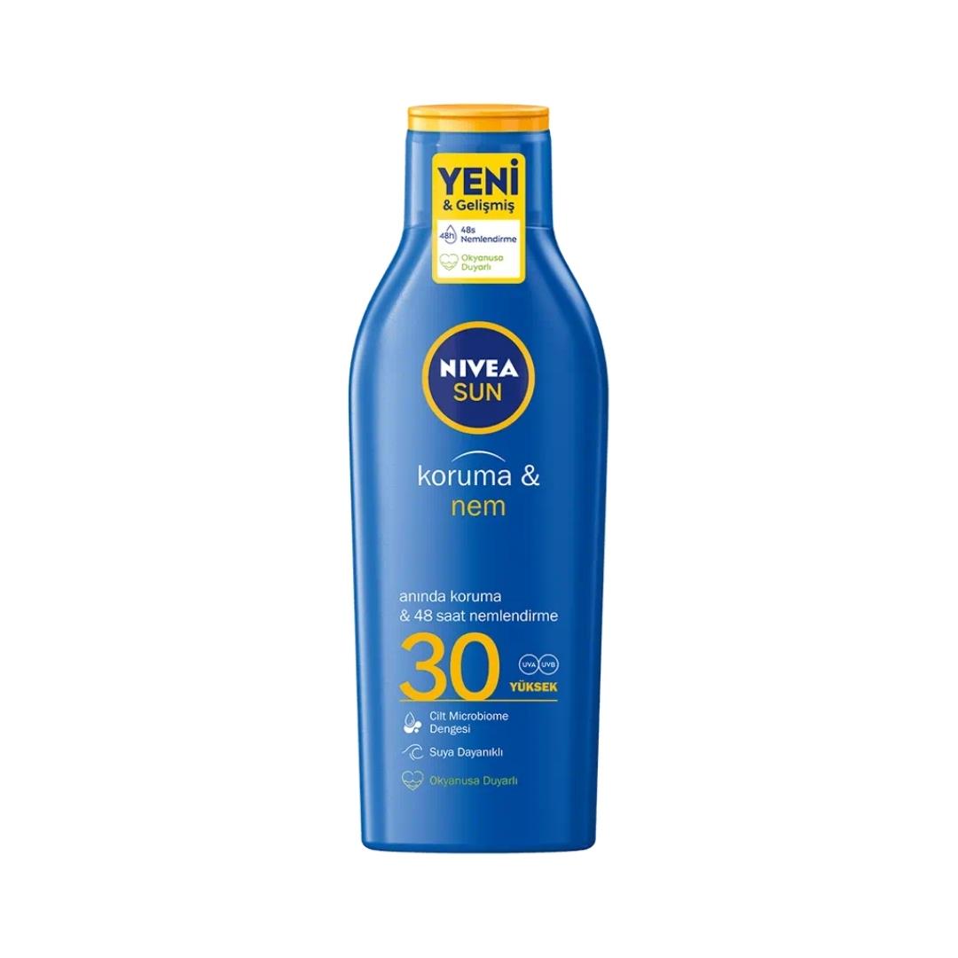 Nivea Sun Güneş Losyonu 200ml.Koruma&Nem 30F 85581