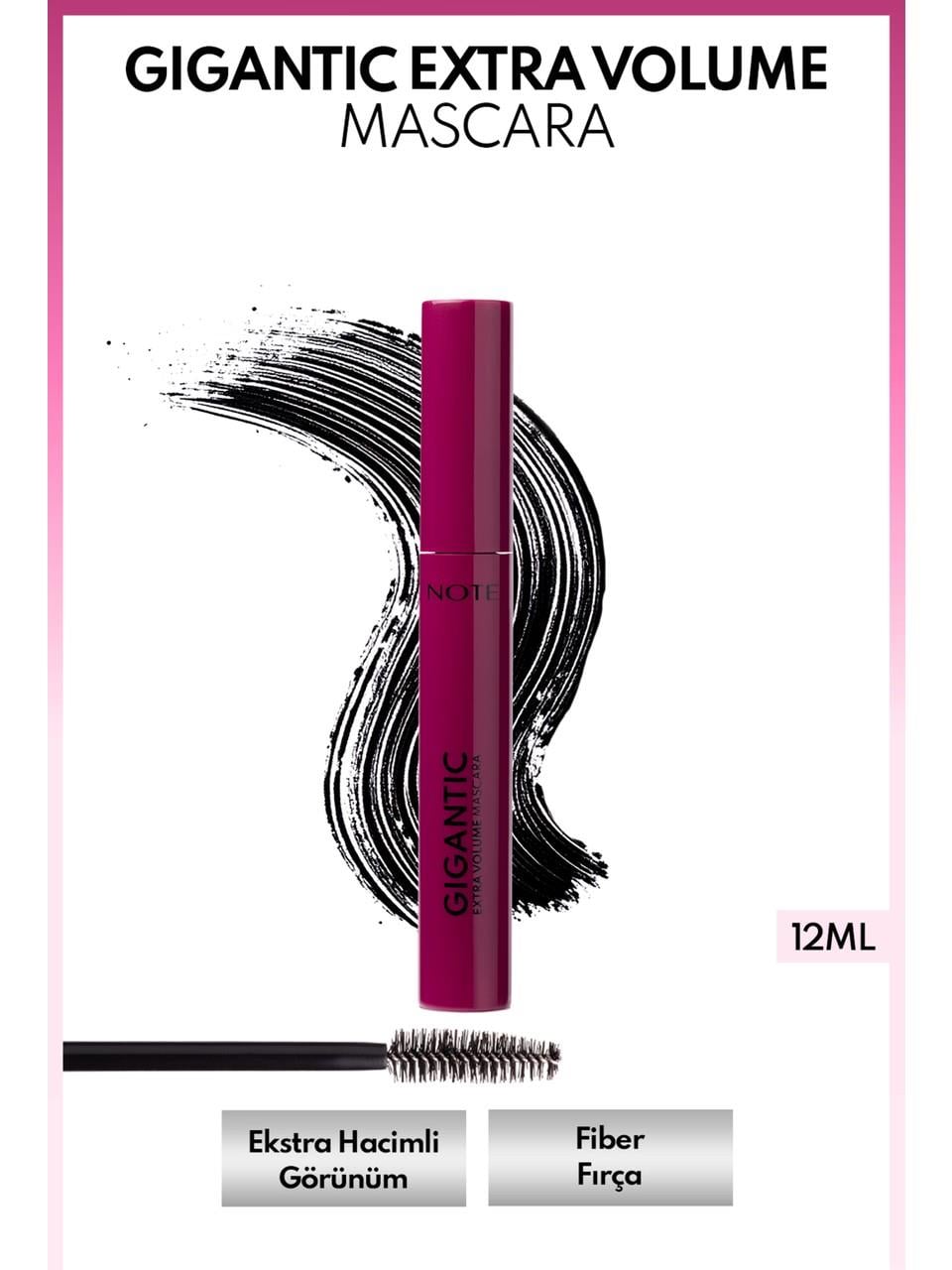 Note Gigantic Extra Volume Mascara