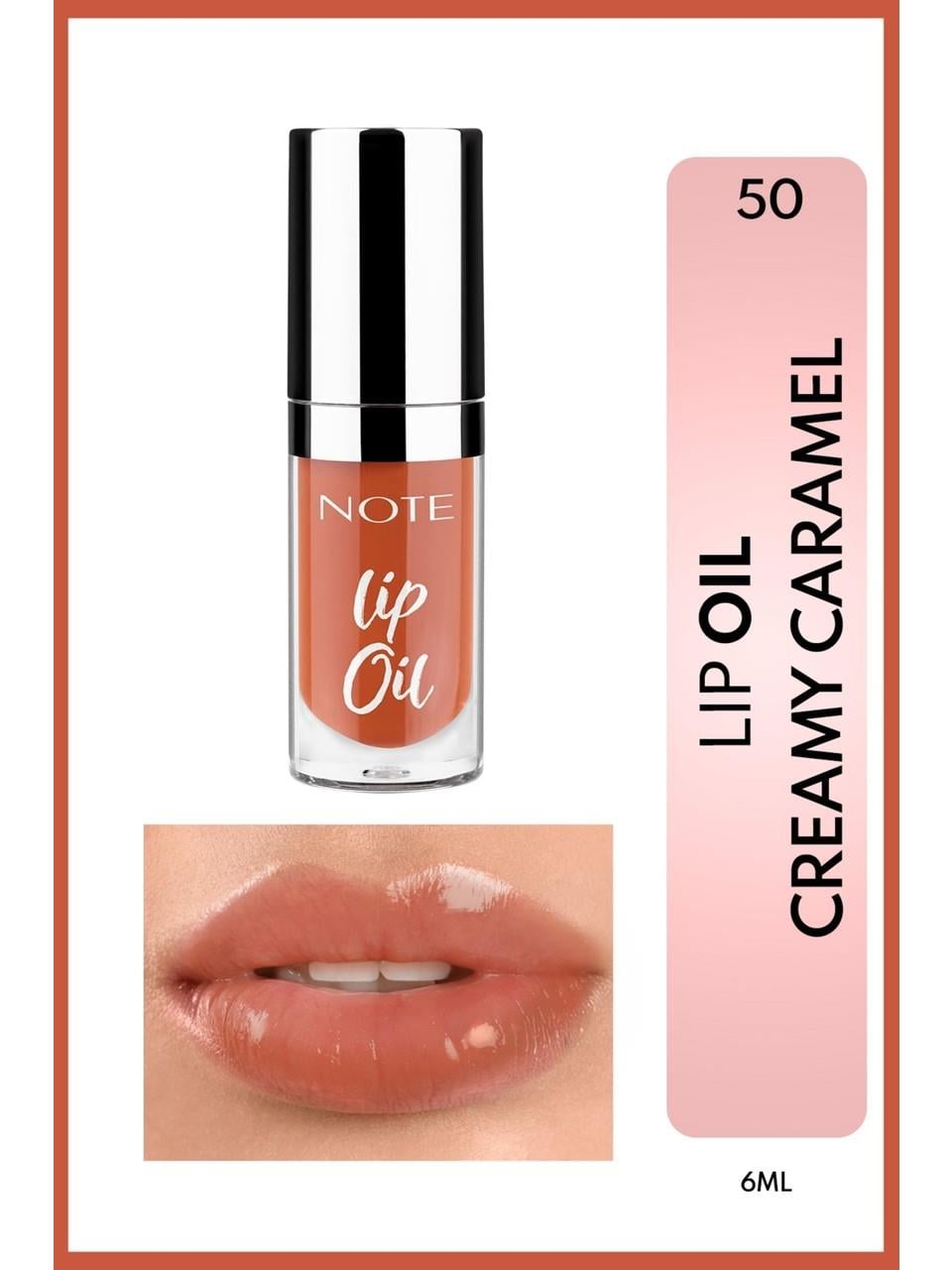 Note Lip Oil 50 Creamy Caramel