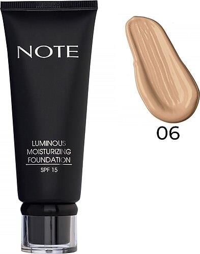 Note Luminous Moisturizing Foundation 06