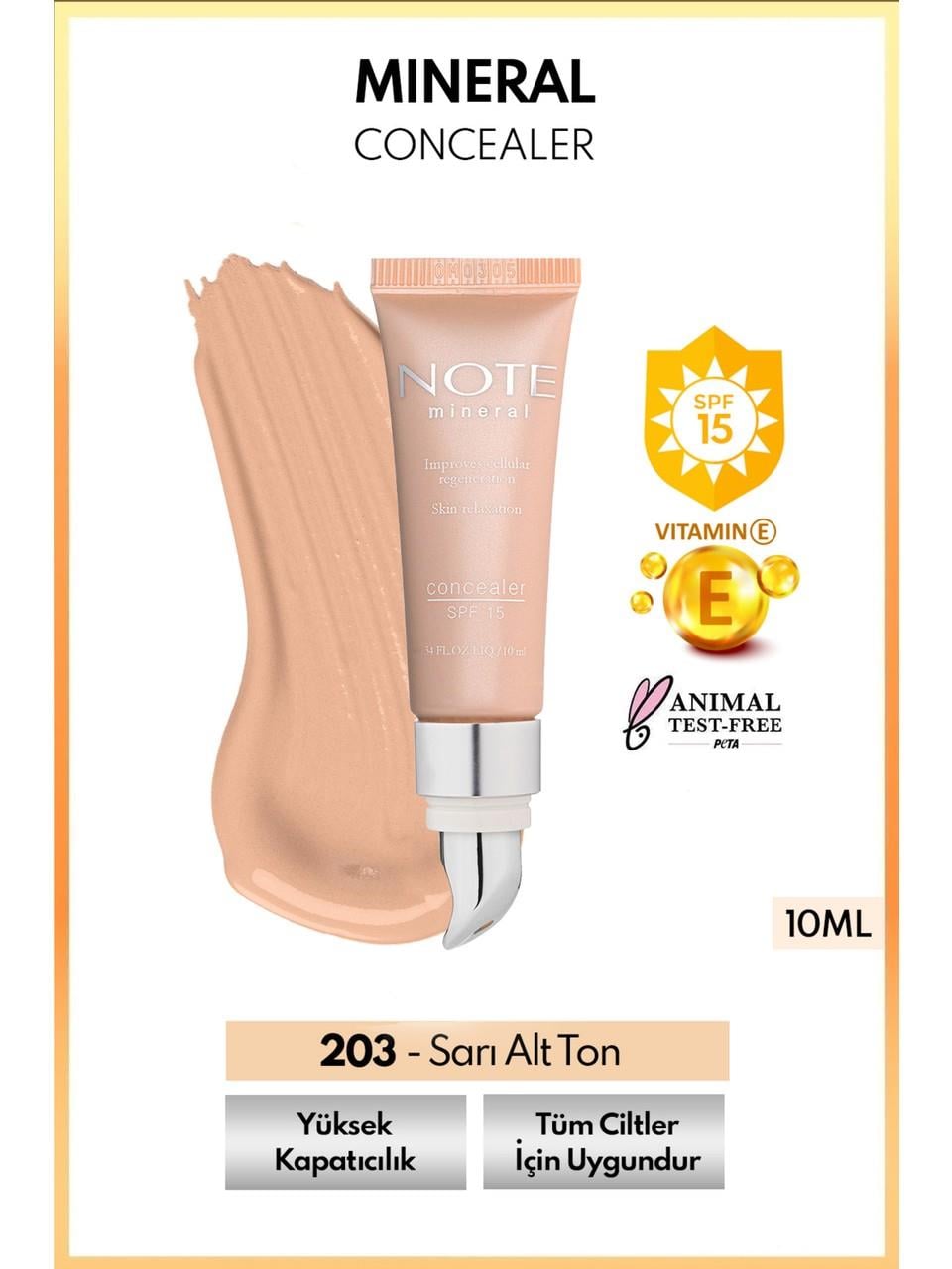 Note Mineral Concealer n°203