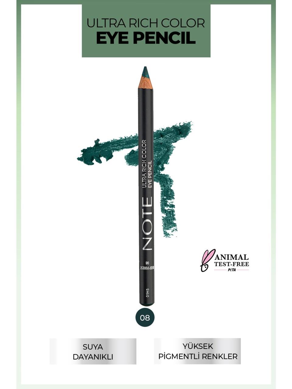 Note Ultra Rich Color Eye Pencil 08