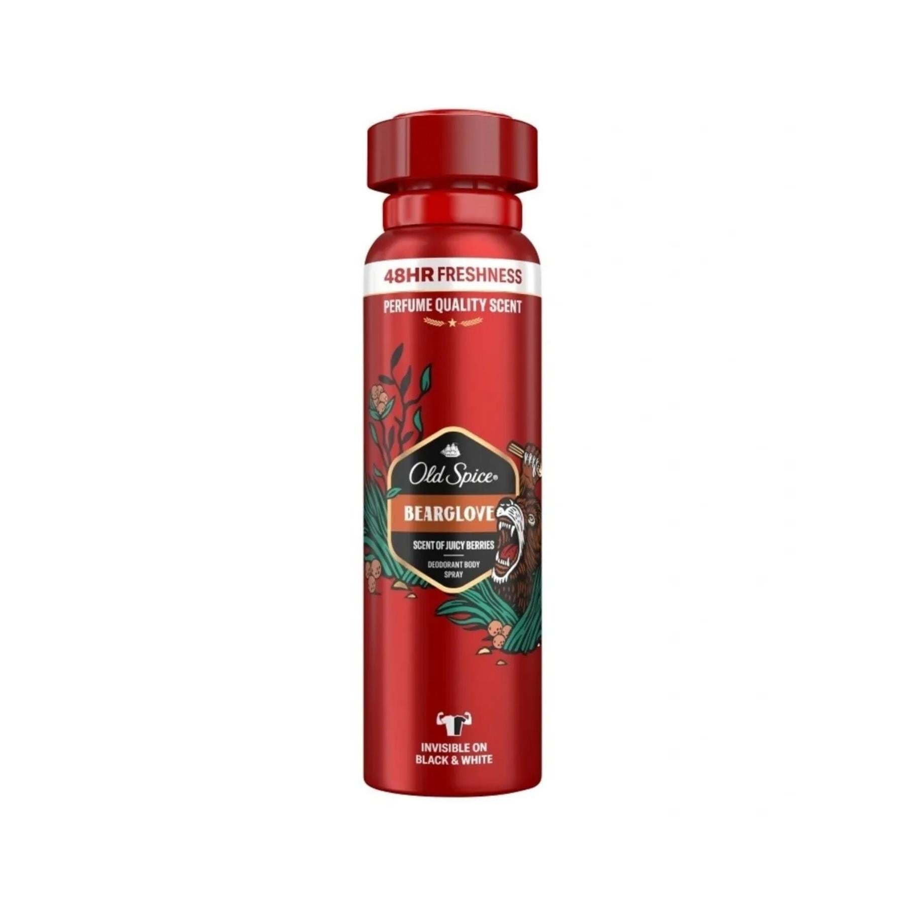 Old Spice Deodorant 150ml. Bearglove