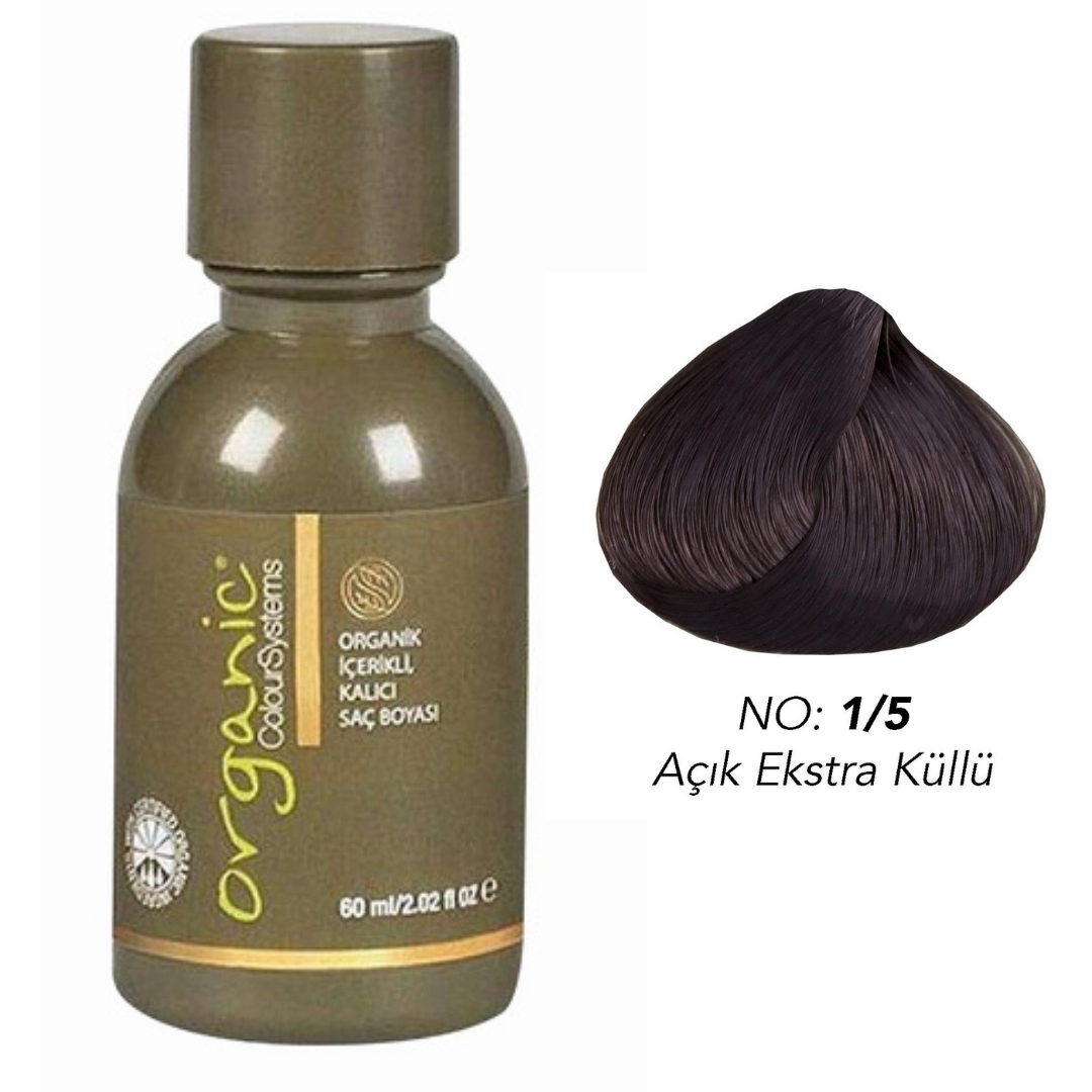 Organıc 1/5 Dark Extra Ash 60Ml.
