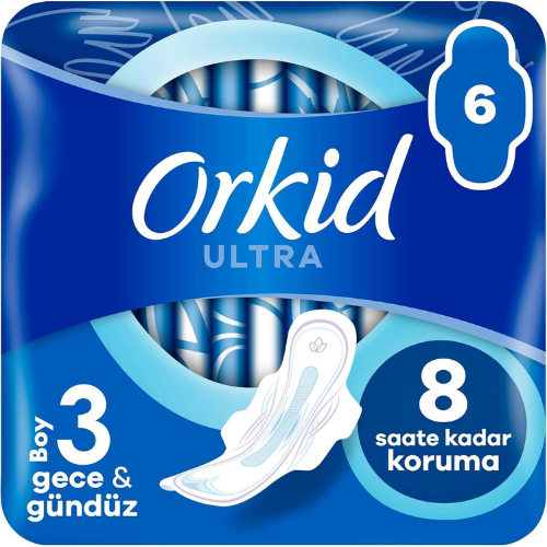 Orkid Ultra Gündüz 6'lı No:3 Uzun Extra