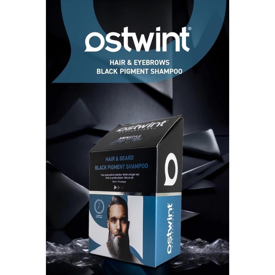 Ostwint Saç Sakal Siyah Şampuan 25mlx10pcs