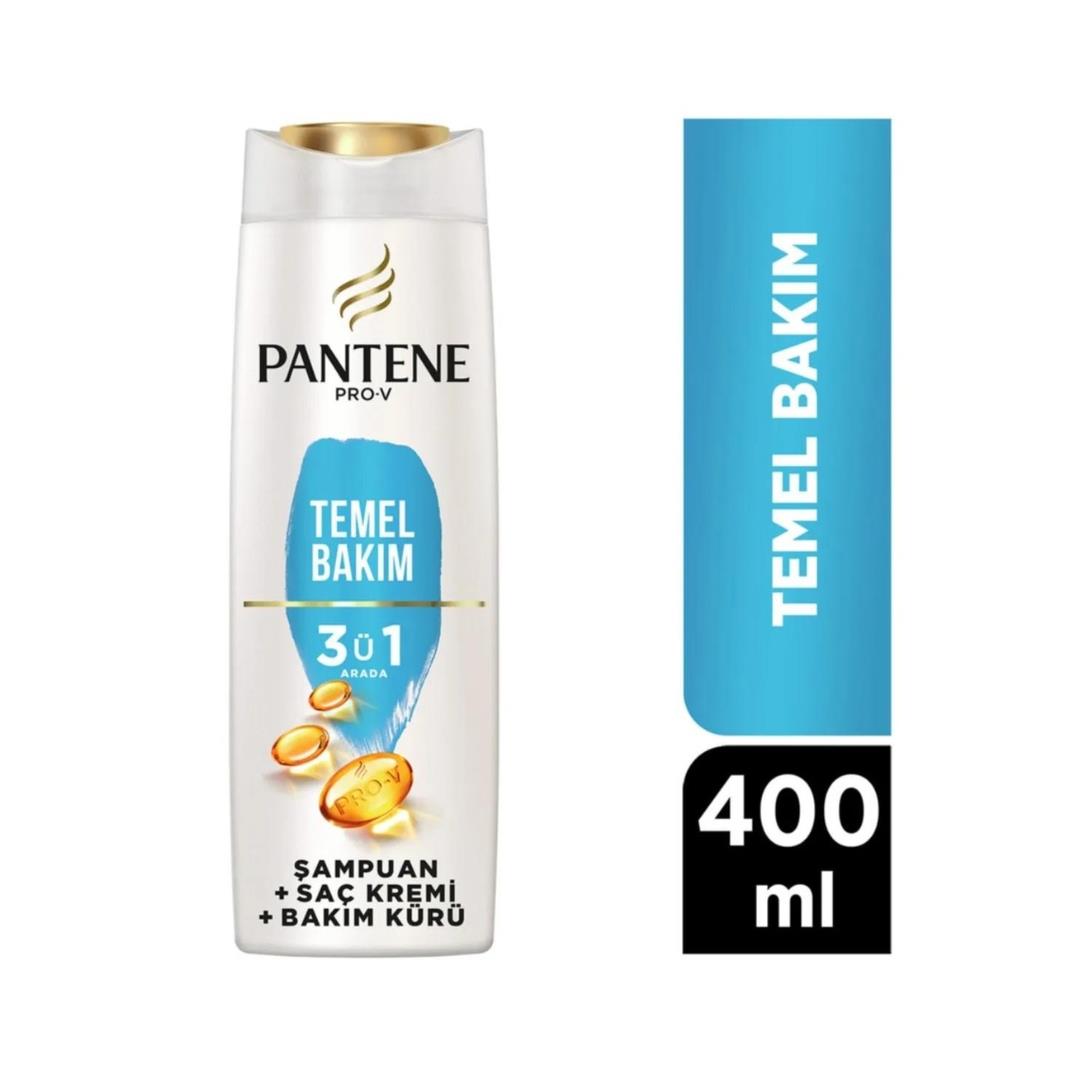 PANTENE TEMEL BAKIM 3'Ü 1 ARADA ŞAMPUAN 400 ML.