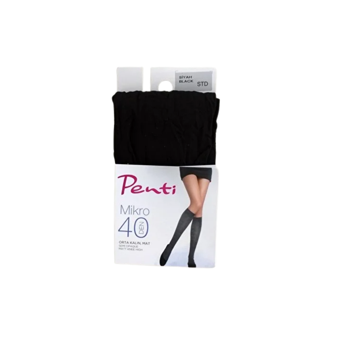 Pentı Mıkro 40 Den Pant. Çorabı Sıyah
