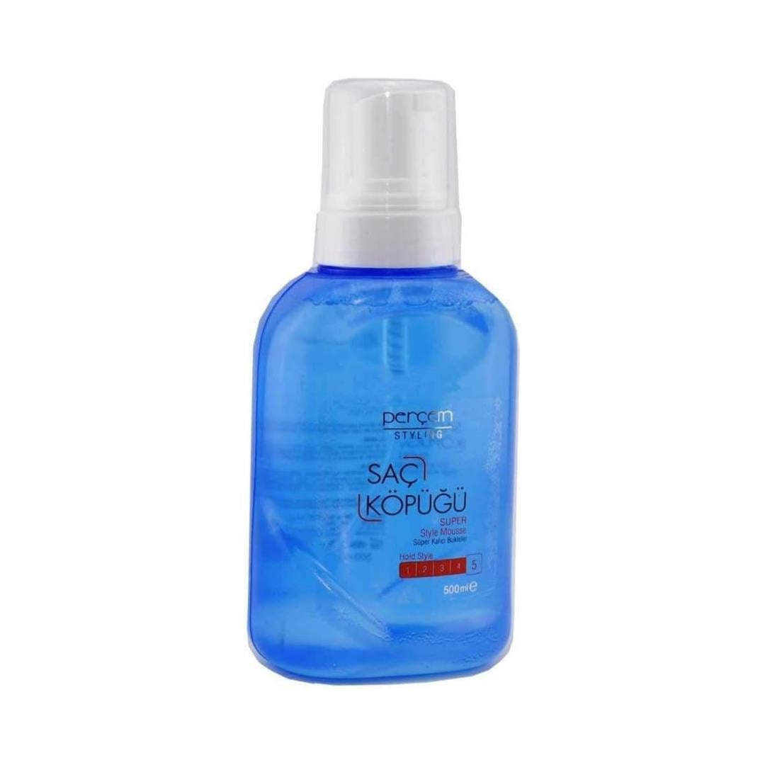 Perçem Sıvı Saç Köpük Mavı 500 Ml