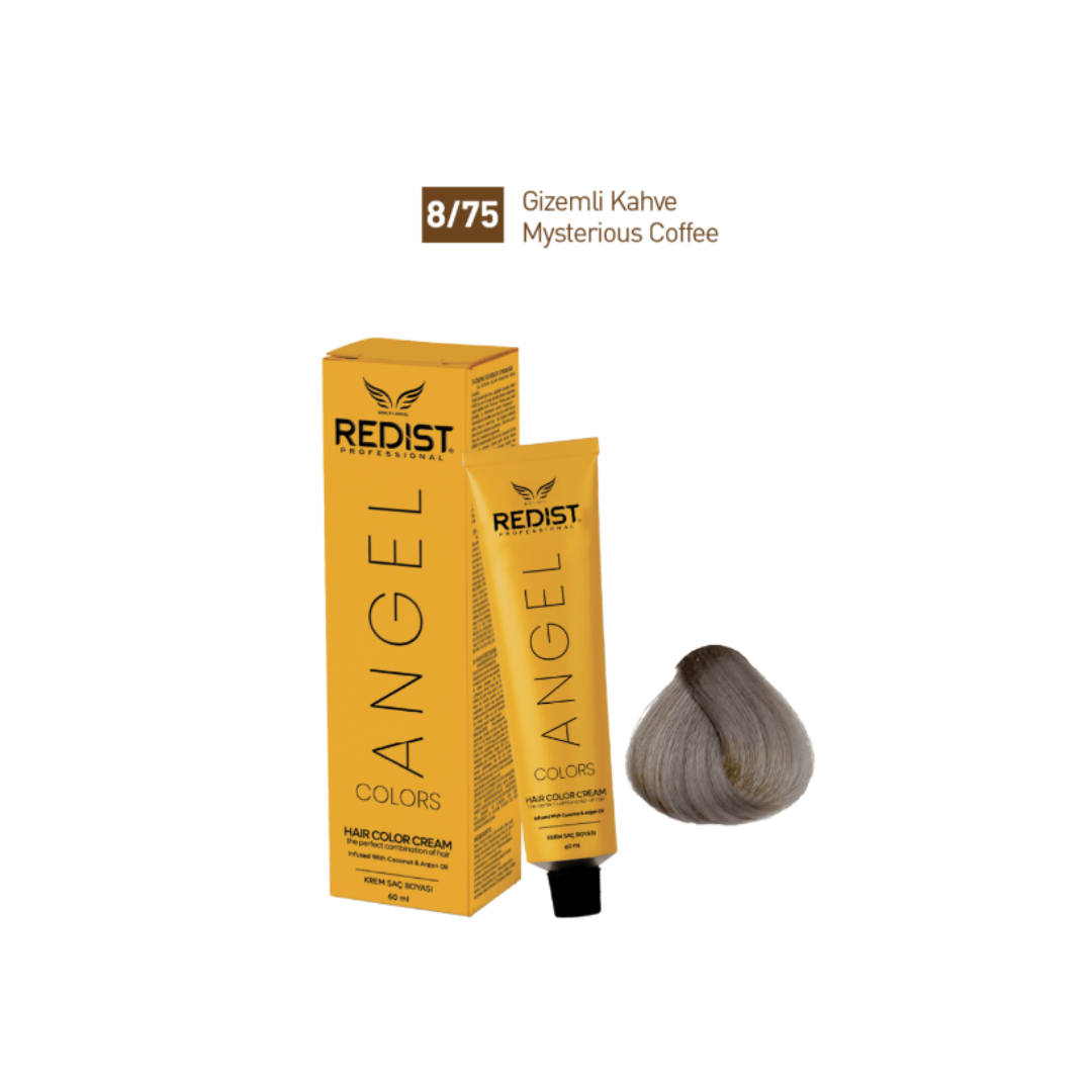 Redist Angel Saç Boyası 60ml 8-75 Gizemli Kahve