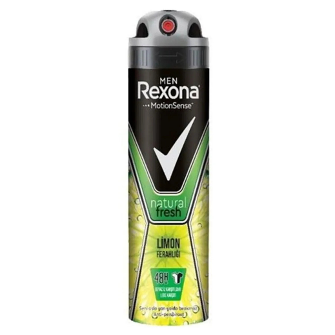 Rexona Men Deo 150Ml Natural Fresh Limon Ferahlığı