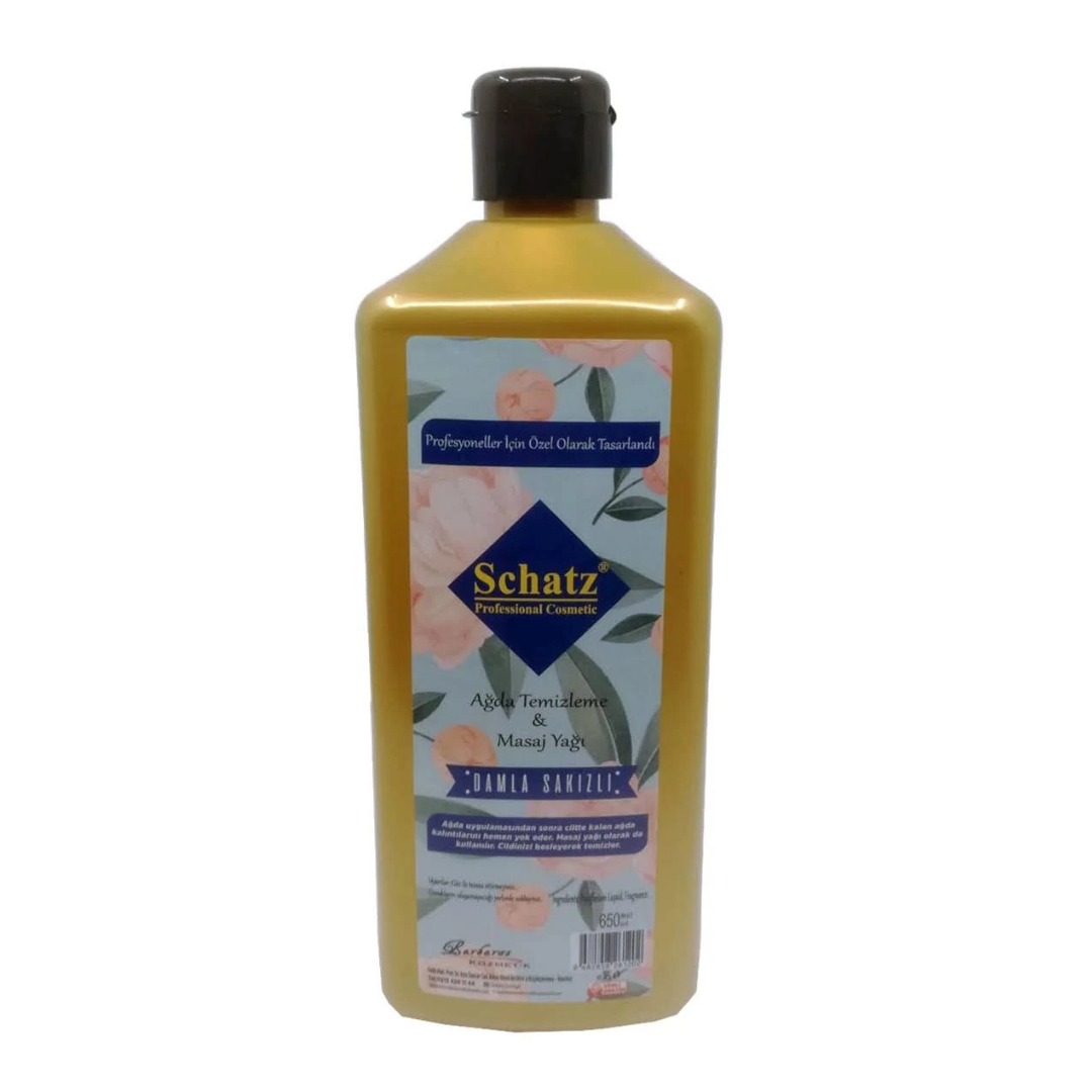 Schatz Ağda Temizleme Yağı 650 Ml. Damla Sakızlı