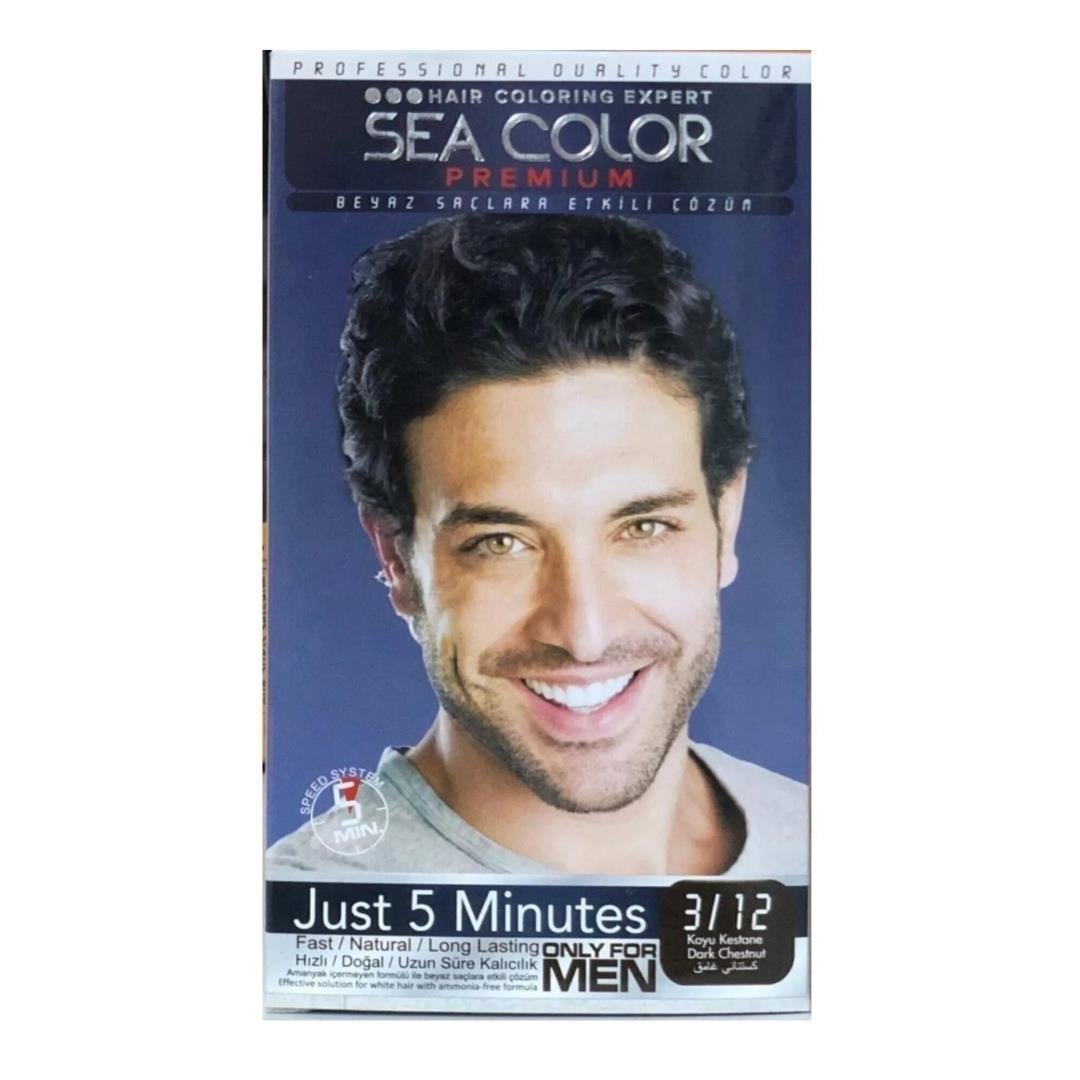 Sea Color Men Color 3/12 (Koyu Kestane)