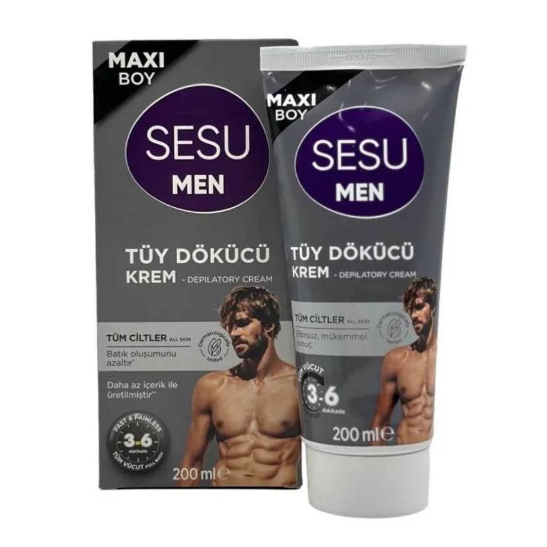 Sesu Men Tüy Dökücü Krem 200ml.