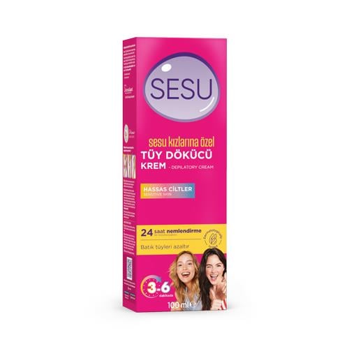 Sesu Tüy Dökücü Krem 100ml. Ağdaya İlk Adım