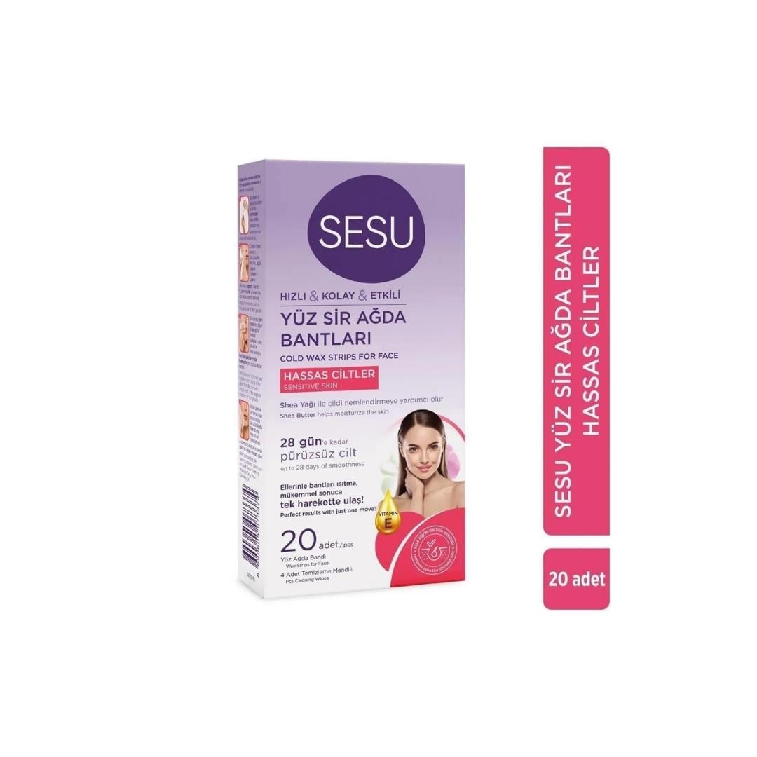 SESU YÜZ AĞDA BANDI 20'Lİ HASSAS CİLT PEMBE