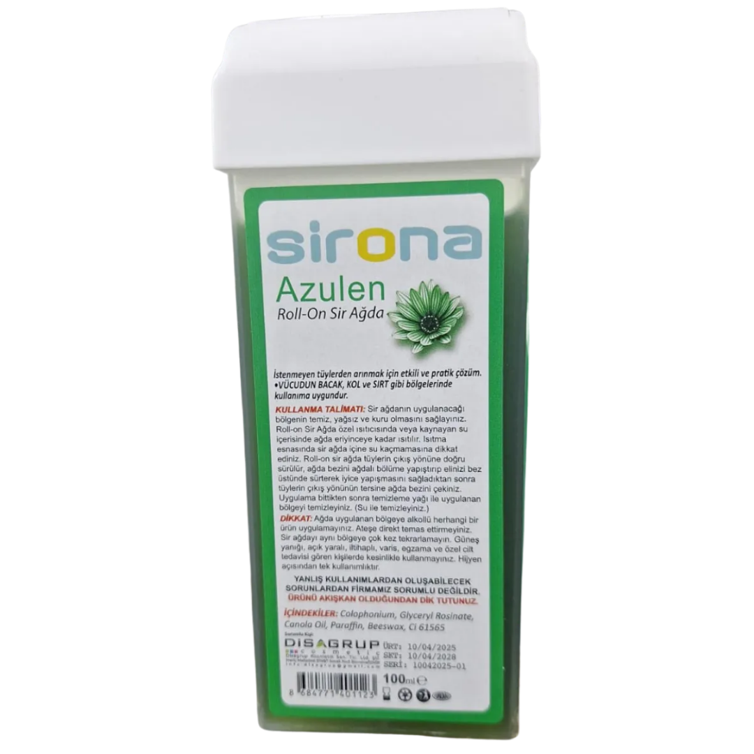 Sirona Kartuş Azulen (Yeşil) 100Ml.