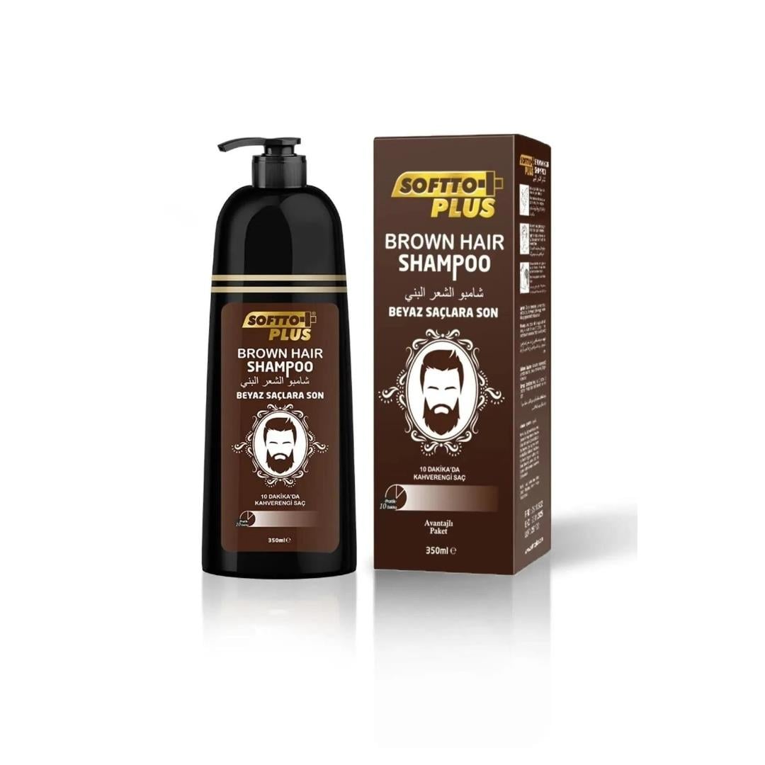 SOFTTO PLUS BROWN HAIR ŞAMPUAN 350ml